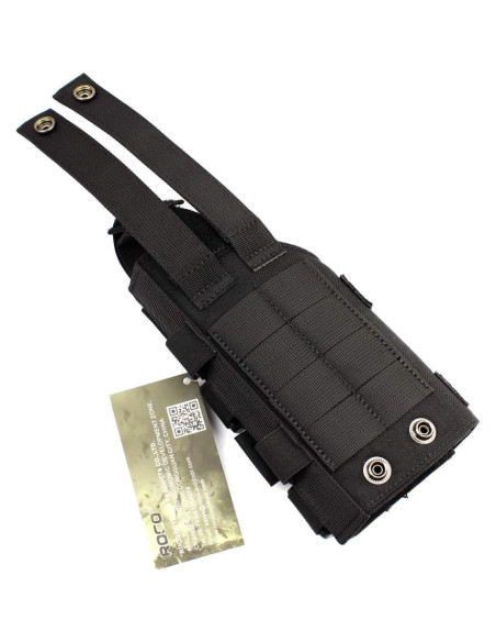 Funda de pistola táctica LytHarvest ajustable nylon 1000D