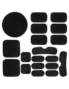 AOUTACC Almohadillas para Casco de Airsoft, 9 Piezas