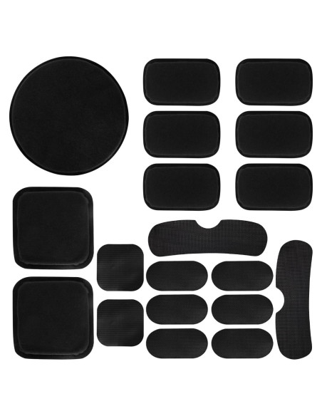 AOUTACC Almohadillas para Casco de Airsoft, 9 Piezas