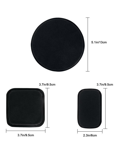 AOUTACC Almohadillas para Casco de Airsoft, 9 Piezas