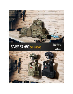 Soporte de Pared OneTigris para Equipo Táctico Nuez 2