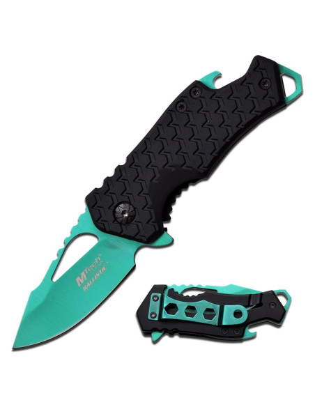 Cuchillo Plegable MTECH USA MT-A882 Verde Acero Inoxidable