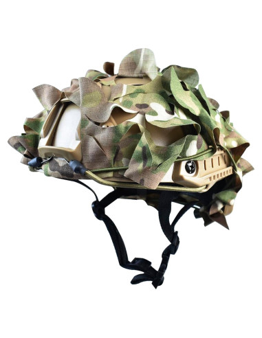 Casco Táctico JFFCESTORE PJ Camuflaje Ligero para Airsoft