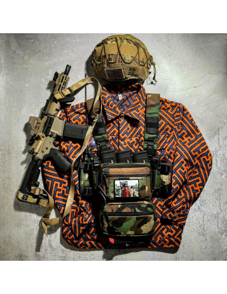 Arnés Táctico ACETAC S.O.P. con Soportes y Bolsillos