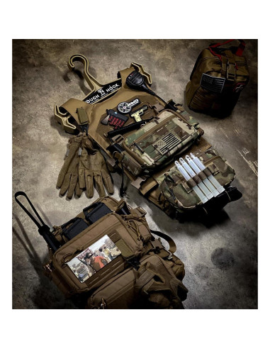 Arnés Táctico ACETAC S.O.P. con Soportes y Bolsillos