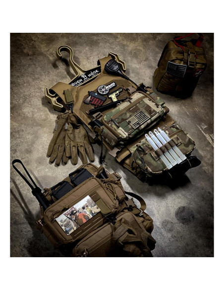 Arnés Táctico ACETAC S.O.P. con Soportes y Bolsillos