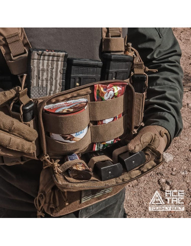 Arnés Táctico ACETAC S.O.P. con Soportes y Bolsillos