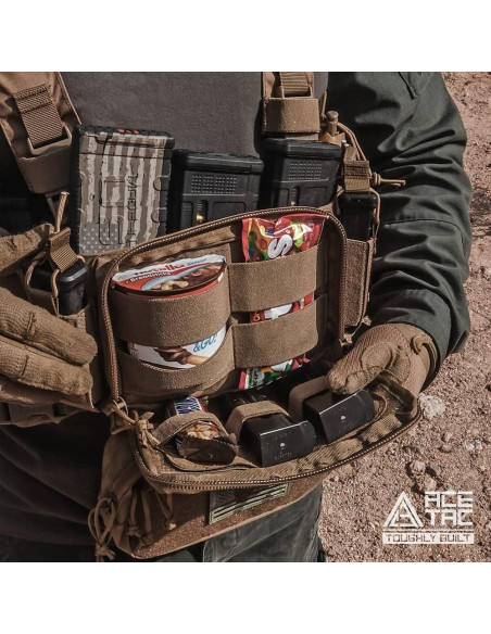 Arnés Táctico ACETAC S.O.P. con Soportes y Bolsillos