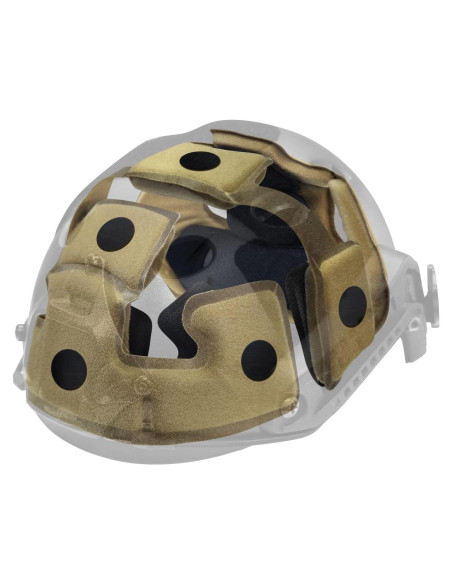 Almohadillas para Casco Yzpacc Universal Espuma EVA Caqui