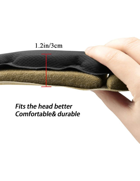 Almohadillas para Casco Yzpacc Universal Espuma EVA Caqui