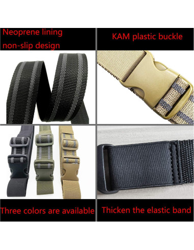 Correa de pierna táctica ONE WVW PIN 90cm ajustable