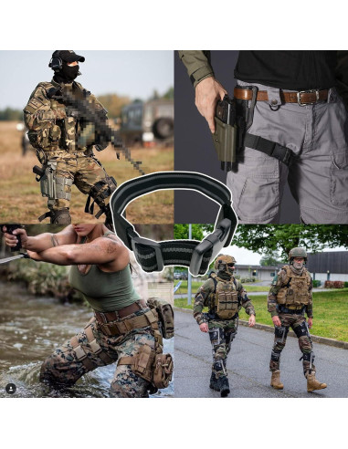 Correa de pierna táctica ONE WVW PIN 90cm ajustable