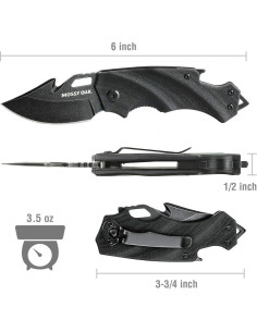 Cuchillo Plegable MOSSY OAK Mini 6,35 cm Acero Inoxidable 2