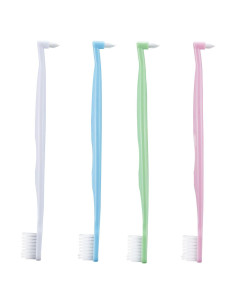 Cepillo Ortodóntico Doble Extremo HRASY 4 Piezas Colores