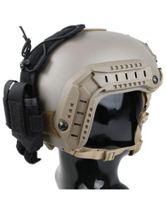 Funda de Batería AOUTACC MK2 para Casco Táctico Negro 2