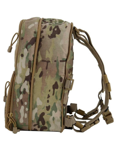 Arnés Táctico Huenco con Mochila MOLLE y Bolsillos