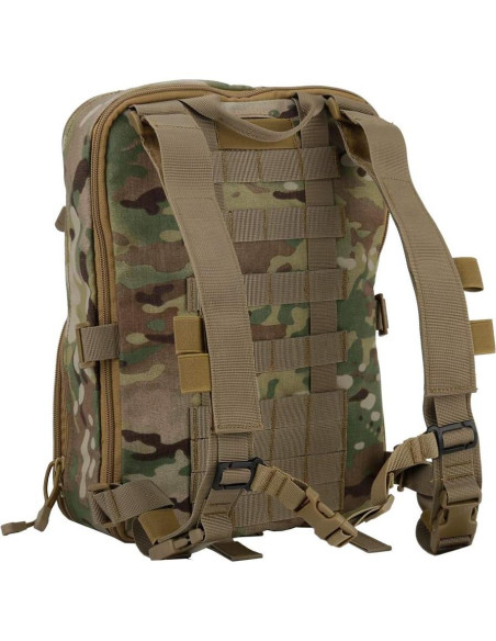 Arnés Táctico Huenco con Mochila MOLLE y Bolsillos