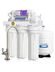Sistema de Filtro de Agua APEC RO-PH90 6 Etapas Alcalino 90 GPD