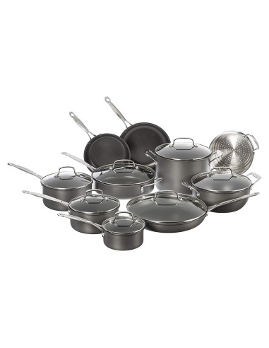 Juego de Utensilios de Cocina Cuisinart 17 Piezas Antiadherente