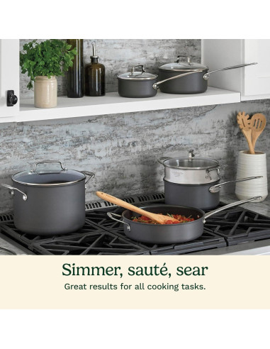 Juego de Utensilios de Cocina Cuisinart 17 Piezas Antiadherente