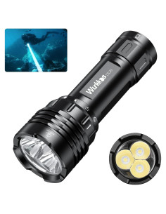 Linterna de Buceo Wurkkos DL30 3600 Lúmenes IPX8 100m