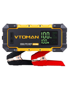 VTOMAN V10 Max 5500A Arrancador de Salto 12V USB-C 100W