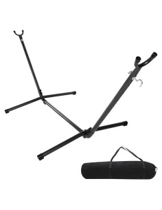 Estand de Hamaca ONCLOUD 274 cm Ajustable Soporte Negro