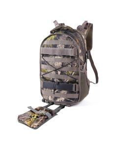 Mochila de Caza Camo con Soporte para Rifle 30L Impermeable
