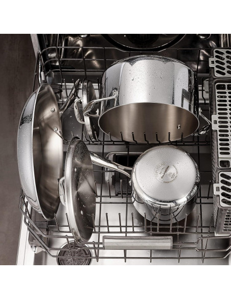 Juego de cocina Tramontina 12 piezas acero inoxidable