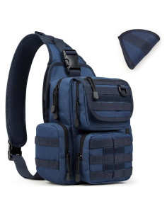 Bolsa Táctica EDC G4Free Bandolera Ajustable 7L Azul