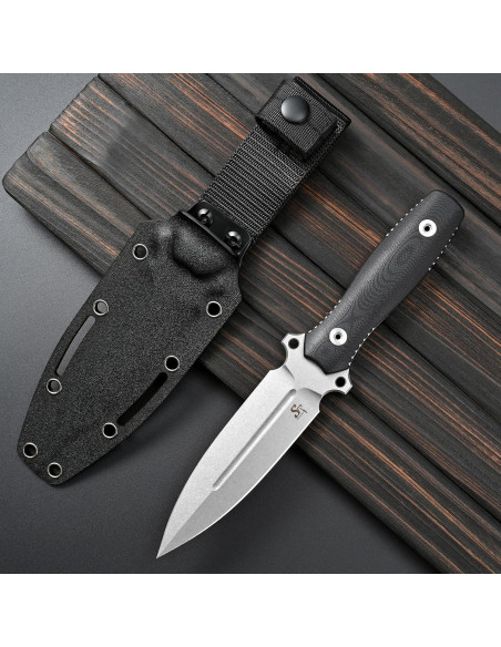 Cuchillo Fijo Sitivien ST17 Acero Sleipner Mango G10