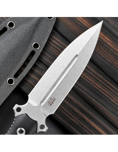 Cuchillo Fijo Sitivien ST17 Acero Sleipner Mango G10