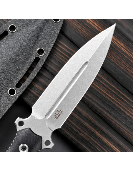 Cuchillo Fijo Sitivien ST17 Acero Sleipner Mango G10