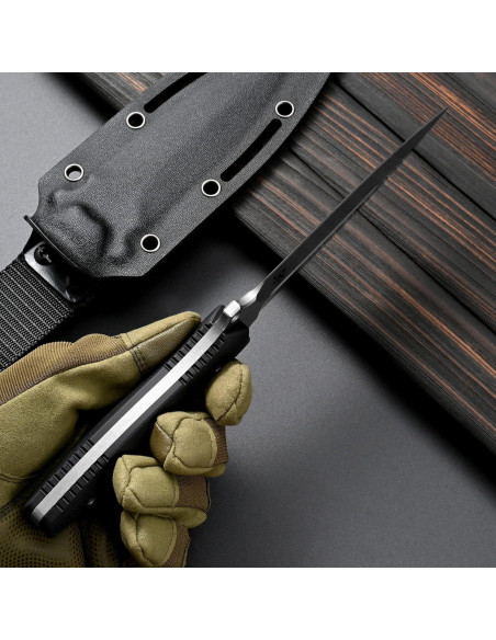 Cuchillo Fijo Sitivien ST17 Acero Sleipner Mango G10