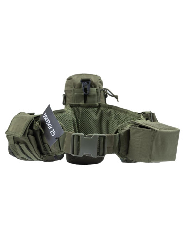 Cinturón Táctico GZ XINXING Modelo Tb Nylon Verde 5 en 1