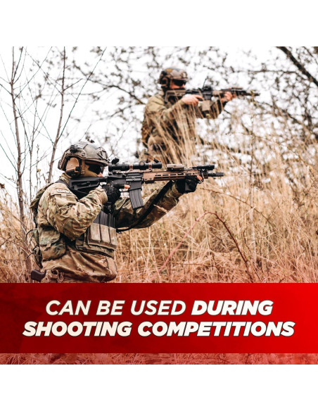 Adaptador de riel Arc Tesorrio Peltor Comtac Táctico Negro