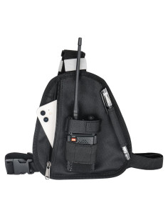 Chaleco Táctico Universal Airiton Nylon Ajustable Negro