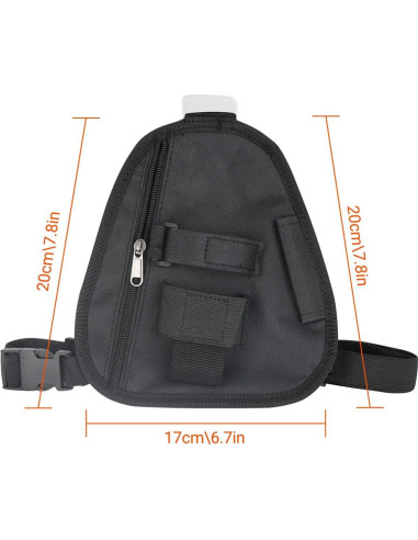 Chaleco Táctico Universal Airiton Nylon Ajustable Negro