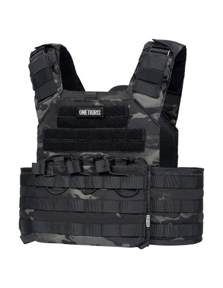 Chaleco Táctico OneTigris Doom Ajustable MOLLE para Hombres