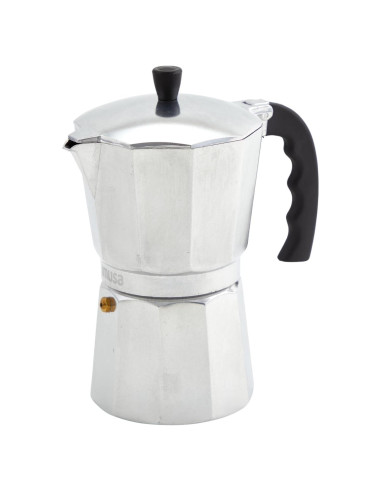 Cafetera Espresso IMUSA de Aluminio 3 Tazas Plata