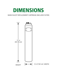 Filtro de Agua AO Smith AO-MF-ADV-R Claryum 99% Contaminantes 2