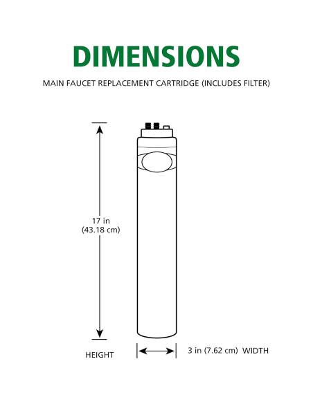 Filtro de Agua AO Smith AO-MF-ADV-R Claryum 99% Contaminantes