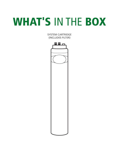 Filtro de Agua AO Smith AO-MF-ADV-R Claryum 99% Contaminantes