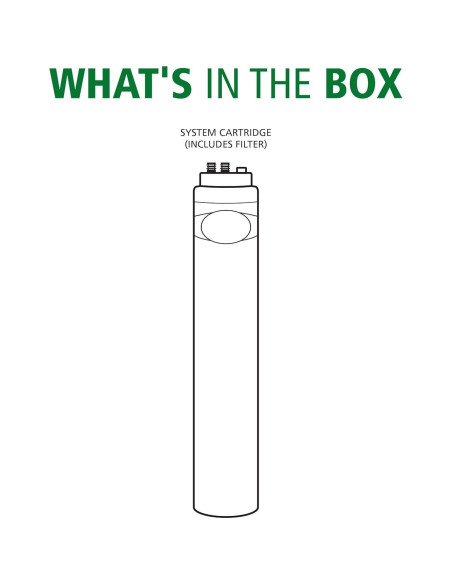 Filtro de Agua AO Smith AO-MF-ADV-R Claryum 99% Contaminantes