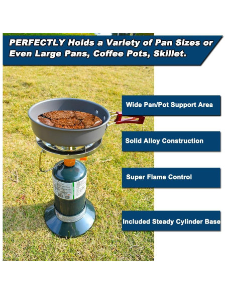 Estufa de Propano Portátil RANDDER 10,000 BTU Camping