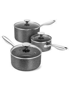 Set de Cacerolas MICHELANGELO 3 Piezas Antiadherentes