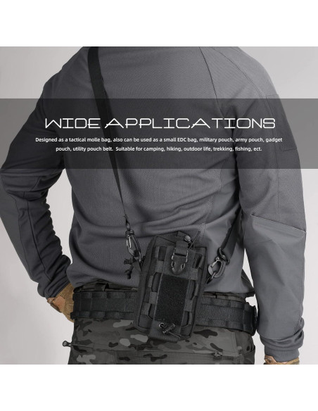 Bolsa de Cintura WYNEX EDC Compacta con Correa Ajustable