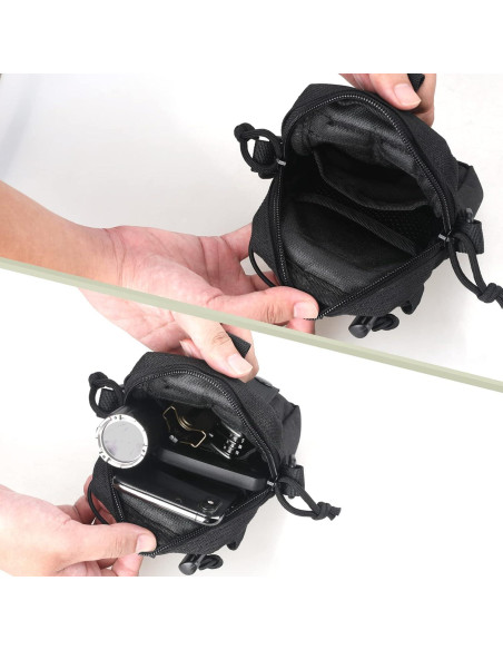 Bolsa de Cintura WYNEX EDC Compacta con Correa Ajustable