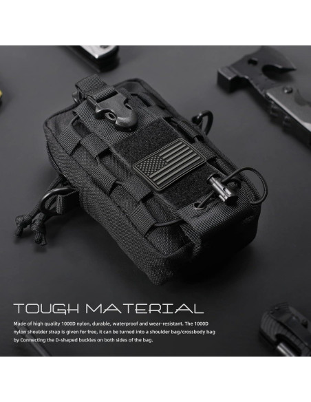 Bolsa de Cintura WYNEX EDC Compacta con Correa Ajustable