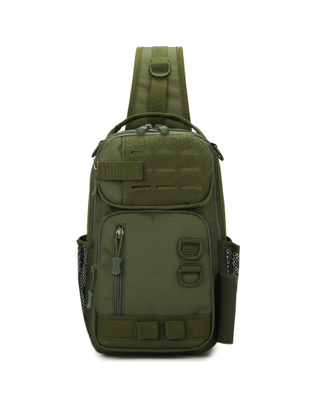 Bolsa Táctica CamGo Molle 20x17x34cm Impermeable